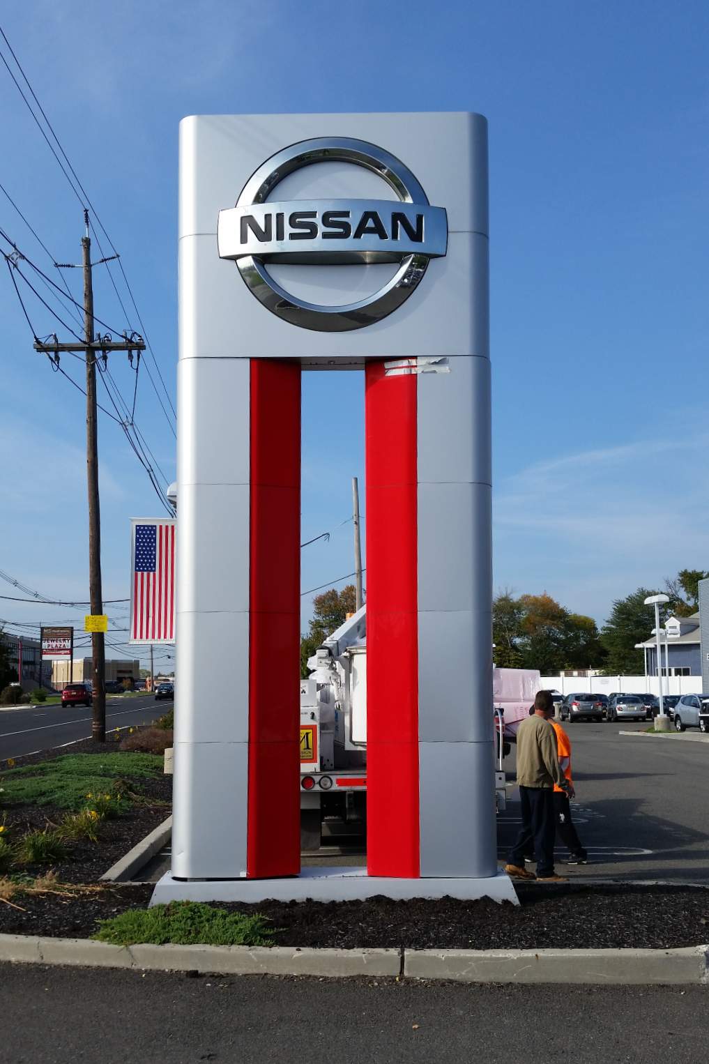 Custom Pylon Signs for a Business Complex or Shopping Center